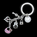 Fashion Charm Key Holder - Heart/ Key/ Lock/ Dress